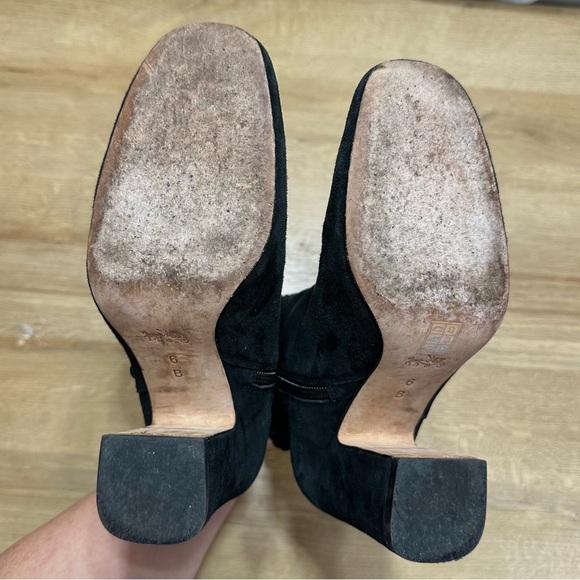 Coach Felicia Studded Bootie Black Suede - Picture 6 of 11